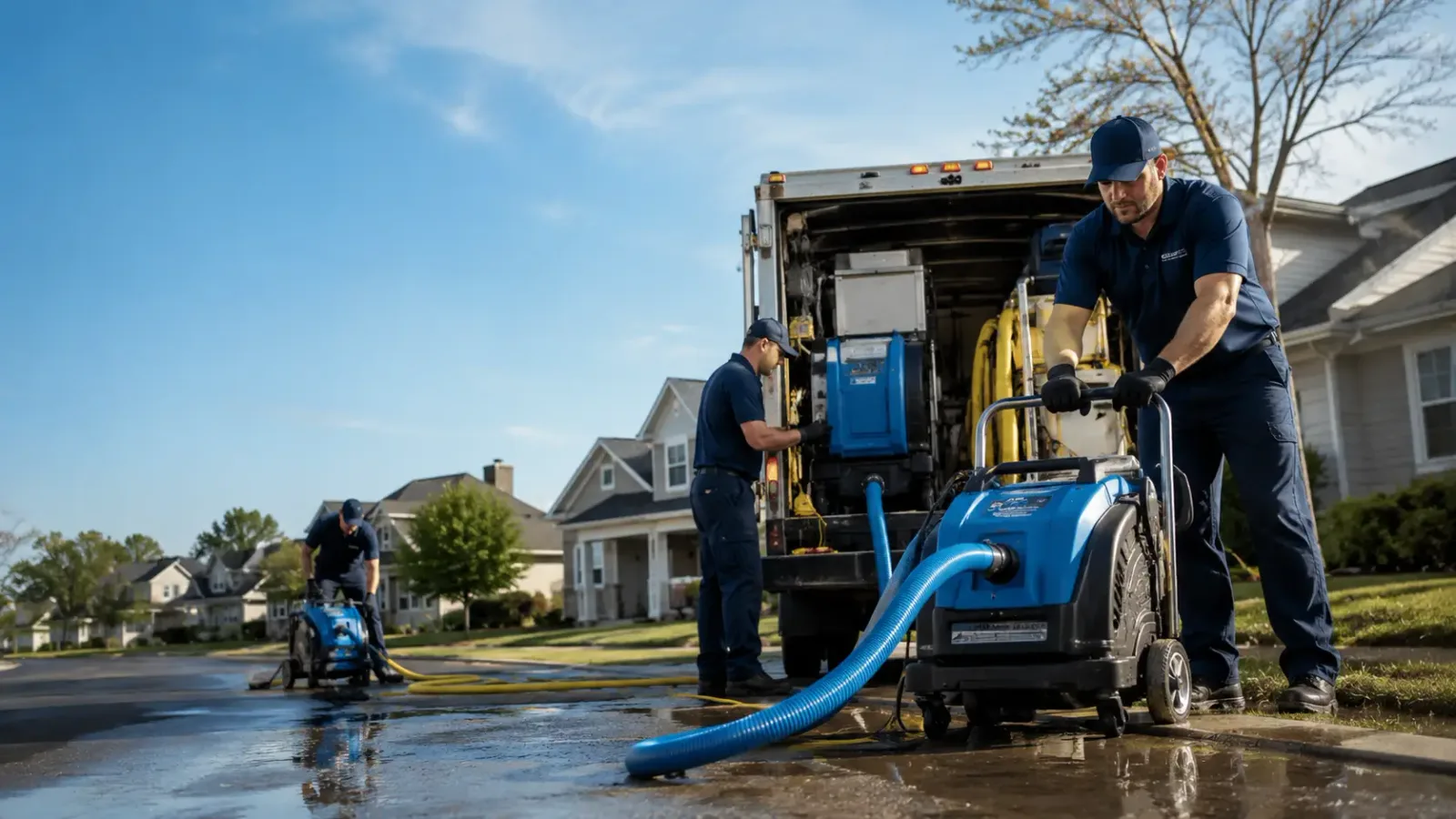 Flood Damage Cleanup in Eagle, MI